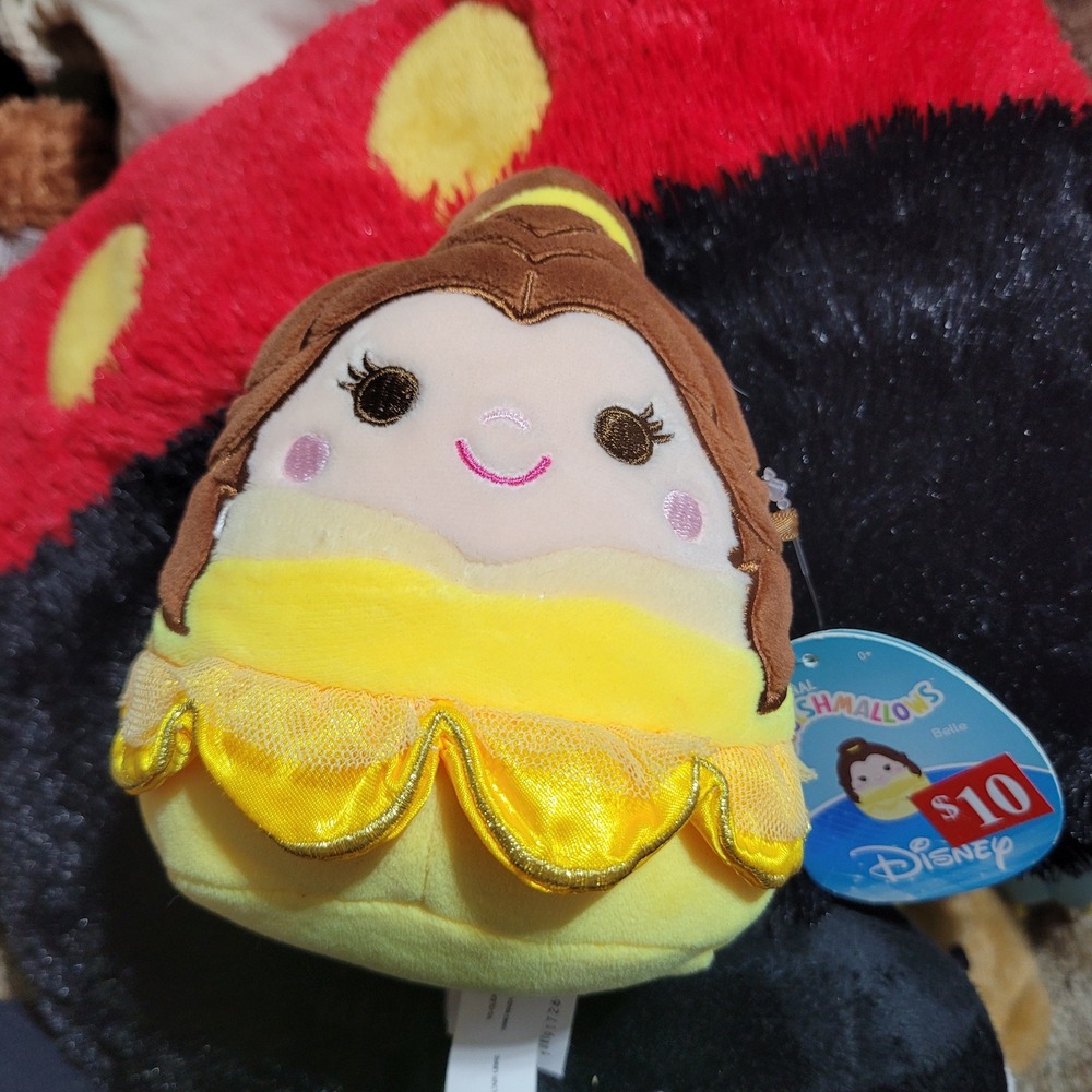 Squishmallows Disney Princess Belle 5 Inch Plush Beauty and the Beast NWT